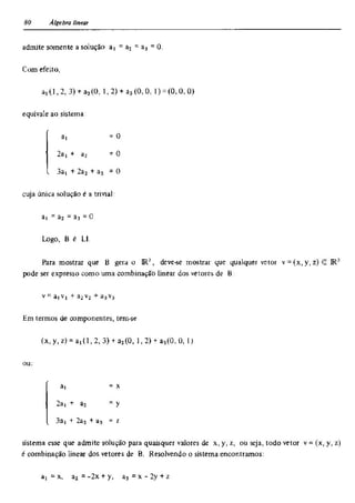 Álgebra linear e geometria analítica 2ª edição