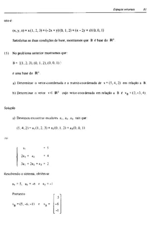 Álgebra linear e geometria analítica 2ª edição