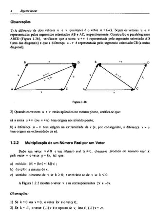 Álgebra linear e geometria analítica 2ª edição