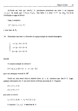 Álgebra linear e geometria analítica 2ª edição