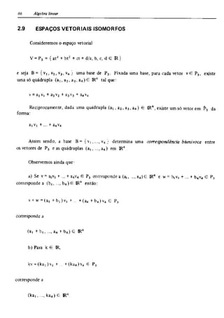 Álgebra linear e geometria analítica 2ª edição