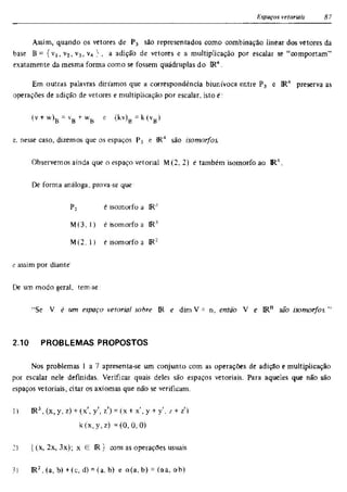Álgebra linear e geometria analítica 2ª edição