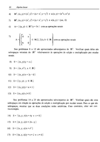 Álgebra linear e geometria analítica 2ª edição