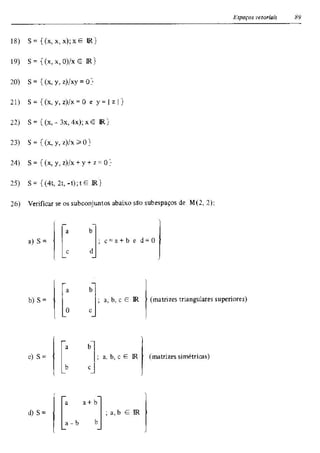 Álgebra linear e geometria analítica 2ª edição