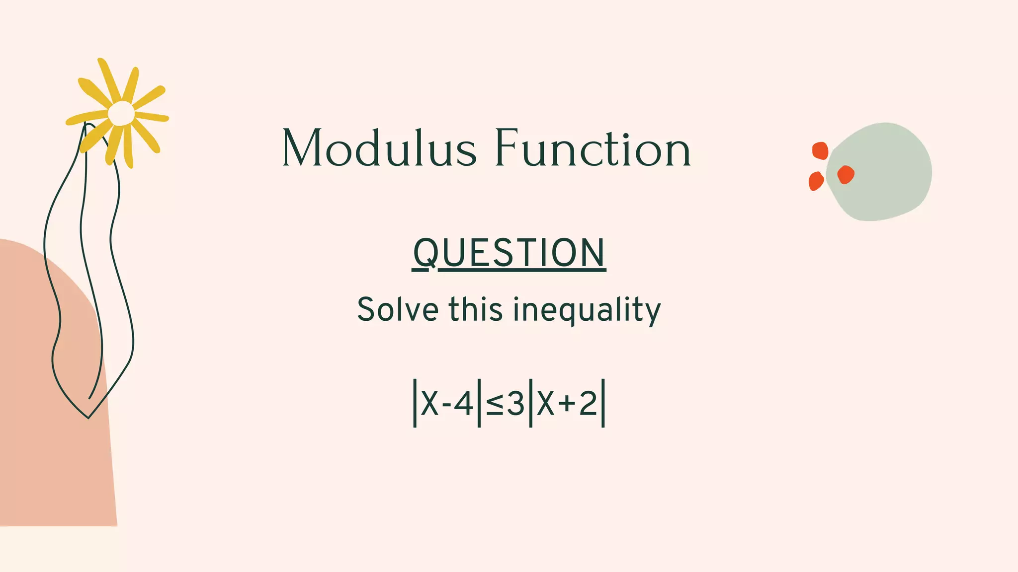 Algebra Presentation on Topic Modulus Function and Polynomials | PPT