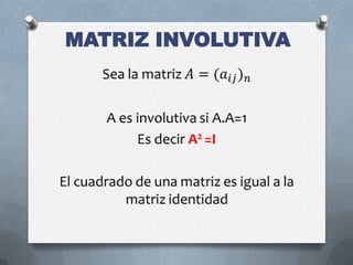 Algebra matrices
