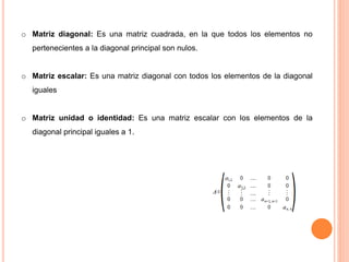 Algebra matricial | PPTX