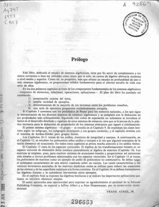 Algebra moderna   schaum