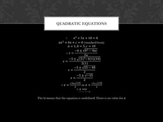 Algebra presentation | PPTX