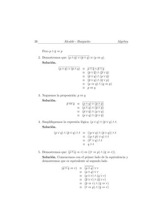 Algebra[ufro] | PDF