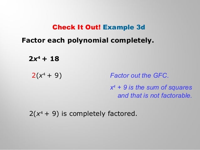 fully math factor 8.8 Algebra unit