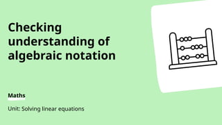 Algebric Notation mathematical expression.pptx
