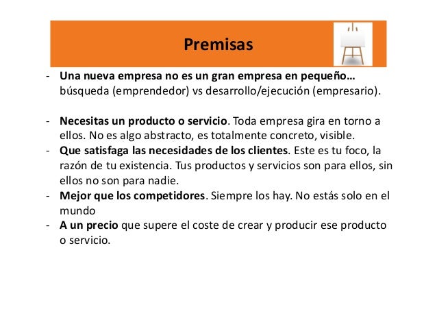 5 Ejemplos De Premisas En Una Empresa