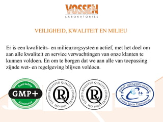 VEILIGHEID, KWALITEIT EN MILIEU


Er is een kwaliteits- en milieuzorgsysteem actief, met het doel om
aan alle kwaliteit en service verwachtingen van onze klanten te
kunnen voldoen. En om te borgen dat we aan alle van toepassing
zijnde wet- en regelgeving blijven voldoen.
 