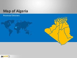 Map of Algeria
Provincial Divisions

 