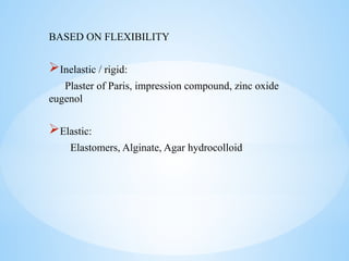 Alginate Rigid Rod Comprehensive Overview of Alginate Impression Material in Dentistry | PPTX