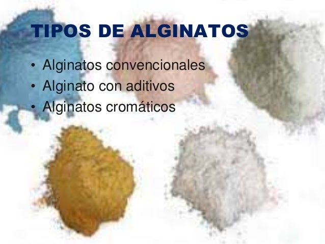 Alginatos