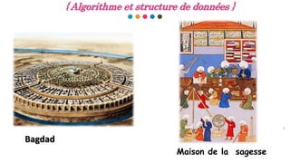 3
{ Algorithme et structure de données }
Maison de la sagesse
Bagdad
 