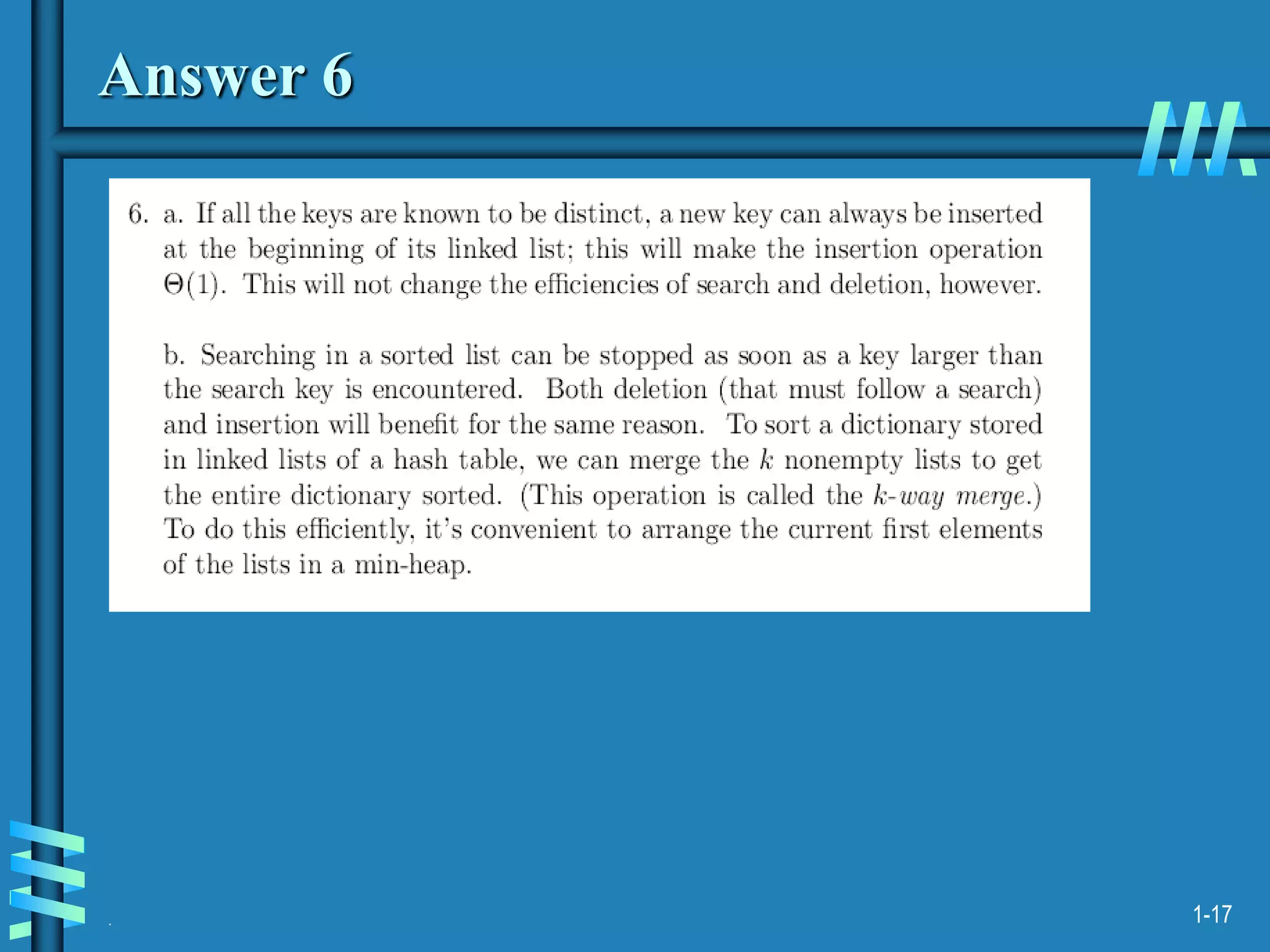 .
Answer 6
1-17
 