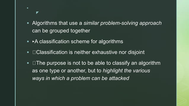 algo classification.pptx