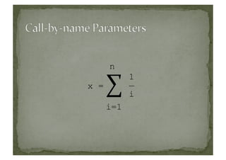 ∑
n
x =
i=1
1
i
—
 