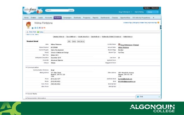 Algonquin College accelerates student recruitment with Salesforce