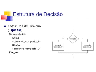 Estrutura de Decisão 
 