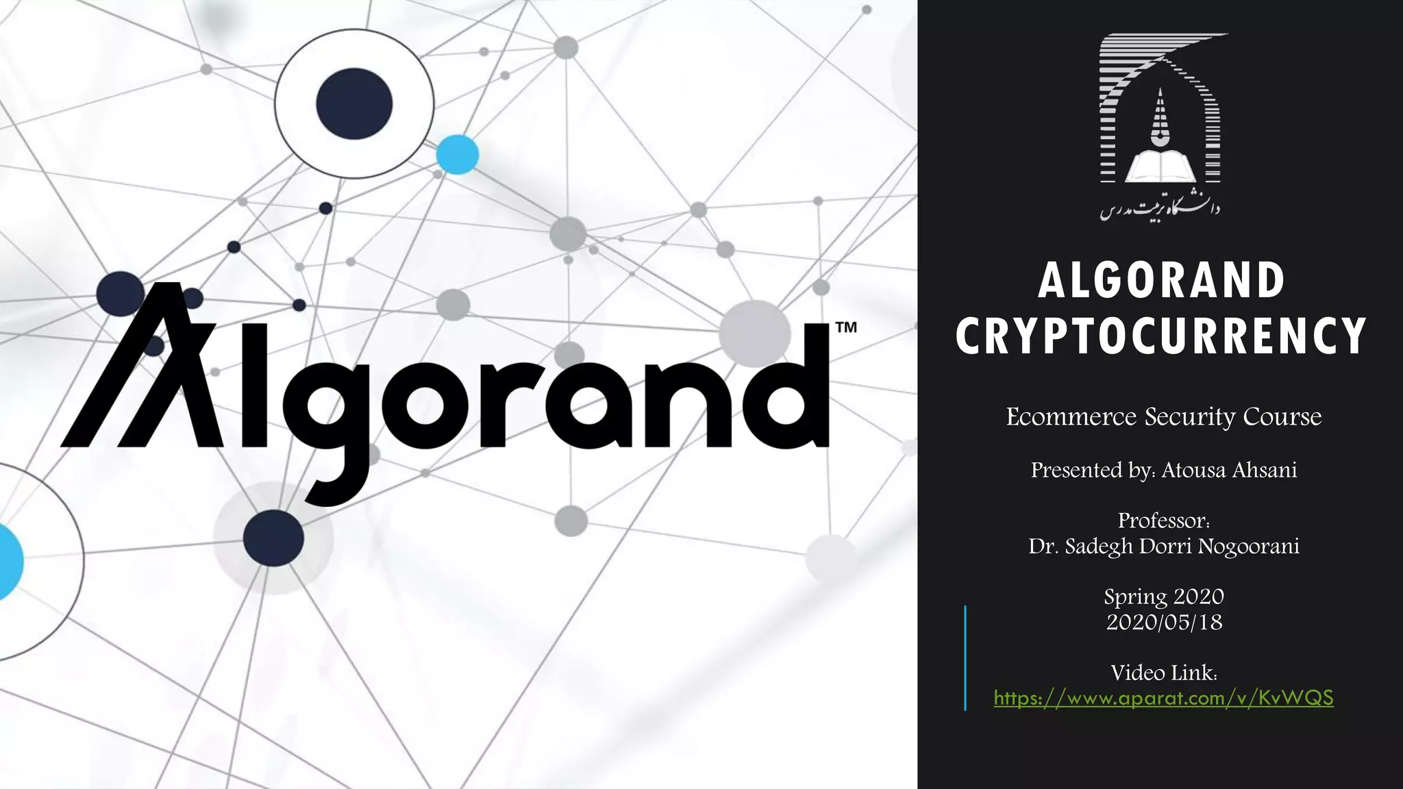 Algorand | PDF