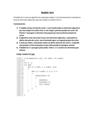 Algoritmos de ordenação explicados com exemplos em Python, Java e C++