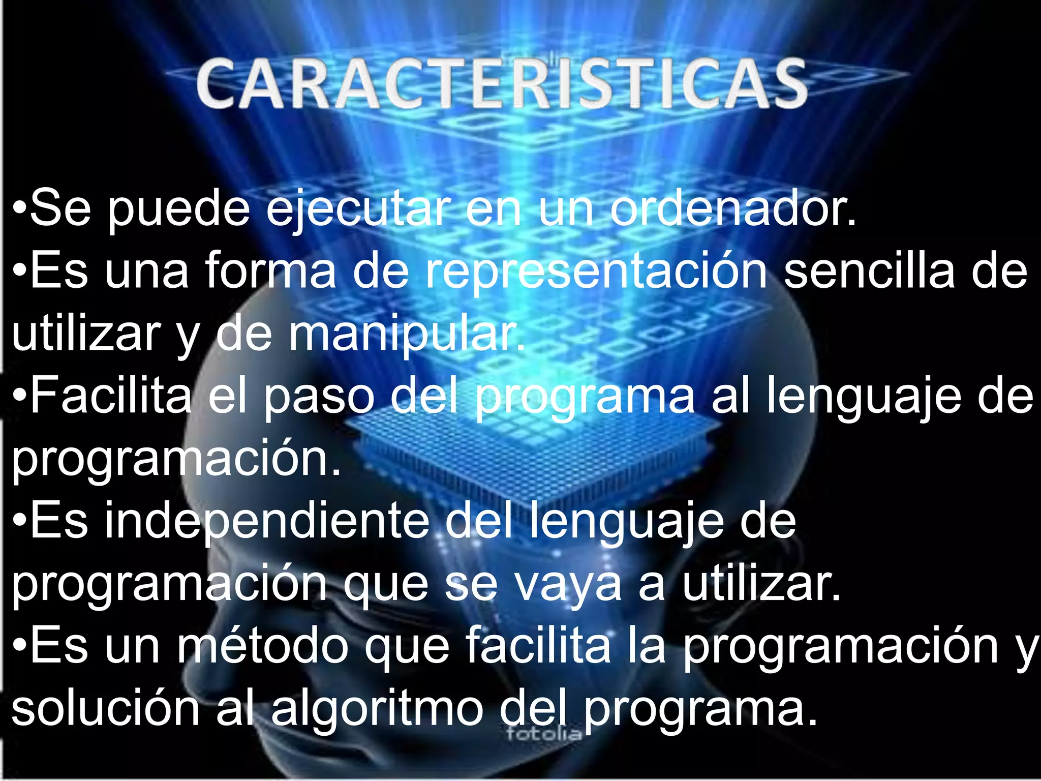 PSEUDOCODIGOProgramación algorítmica del lenguaje natural entre  lenguaje de programación especifico.