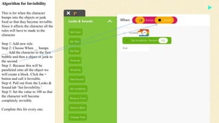 Invisible Algorithm Algorithm | PPTX