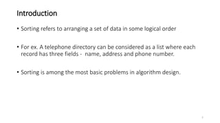 Sorting Algorithm | PPT