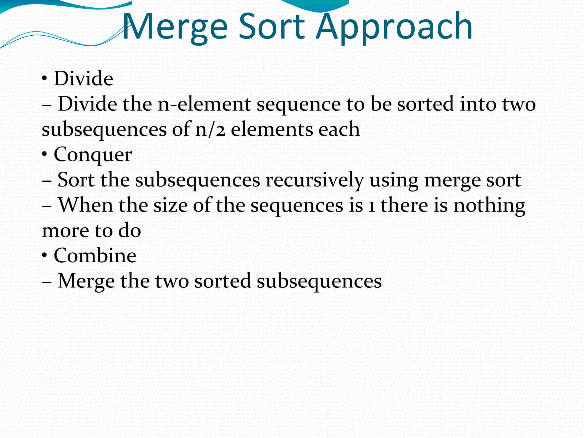 Sorting Algorithm | ODP