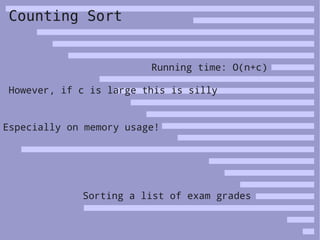 Algorithm, Review, Sorting | PPT