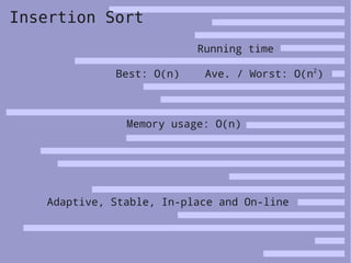 Algorithm, Review, Sorting | PPT