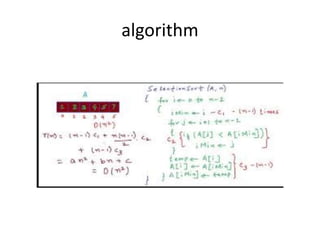 algorithm
 