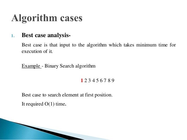 Algorithm analysis in fundamentals of data structure