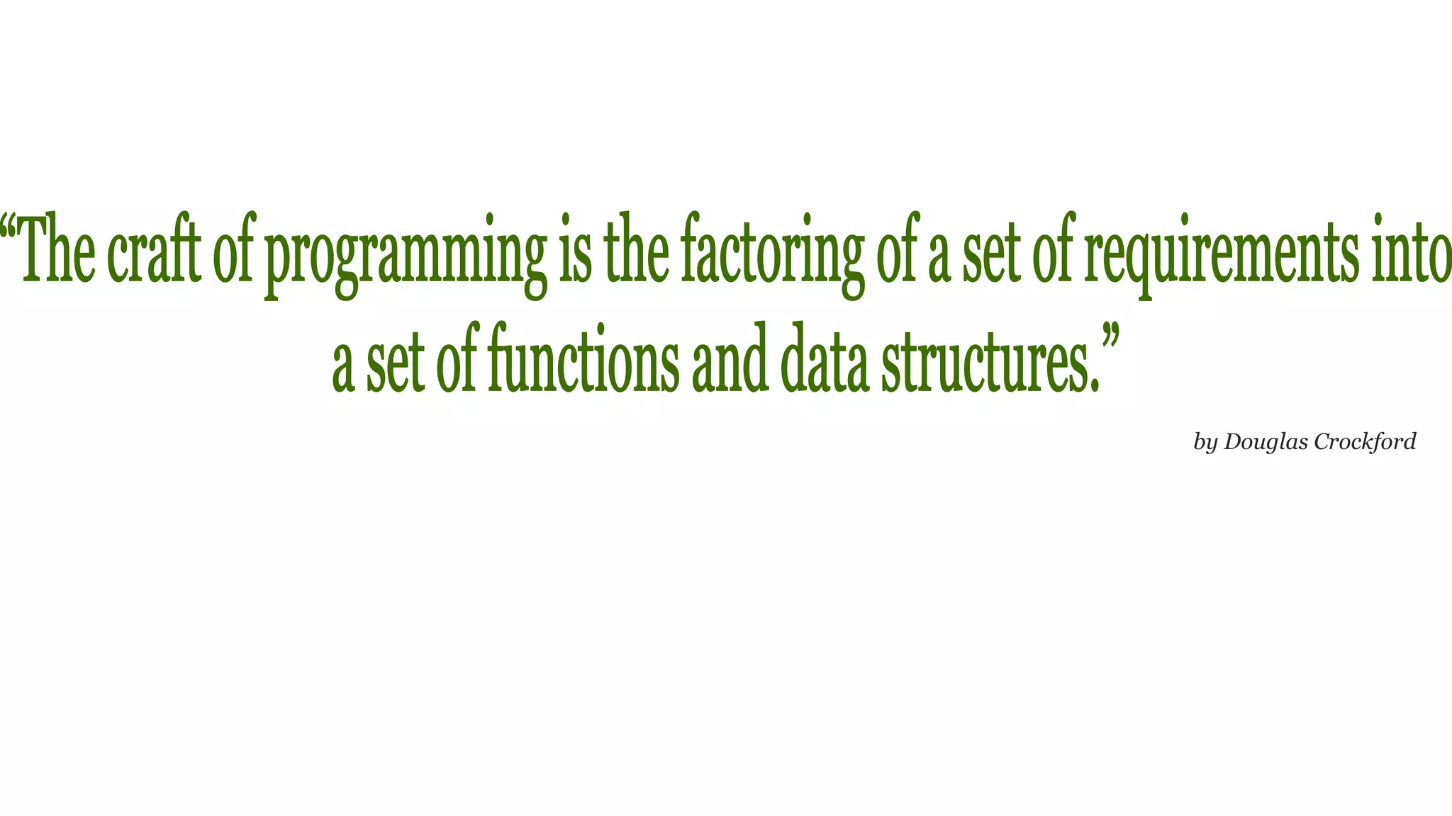 by Douglas Crockford 