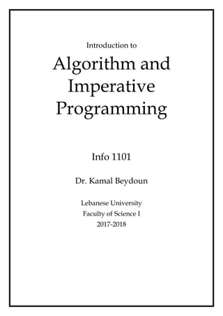 Algorithm and c language | PDF