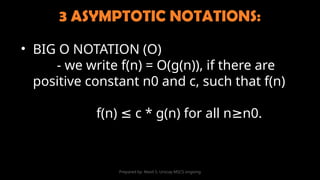 Algorithm and Complexity (2025 Edition) | PPTX