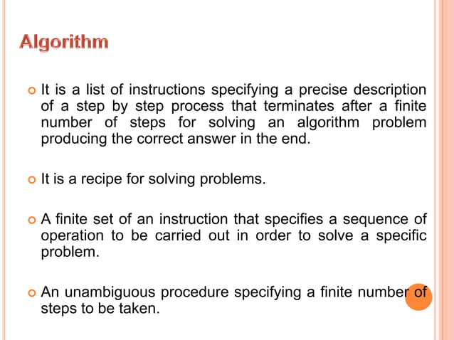 Algorithm and flowchart | PPT