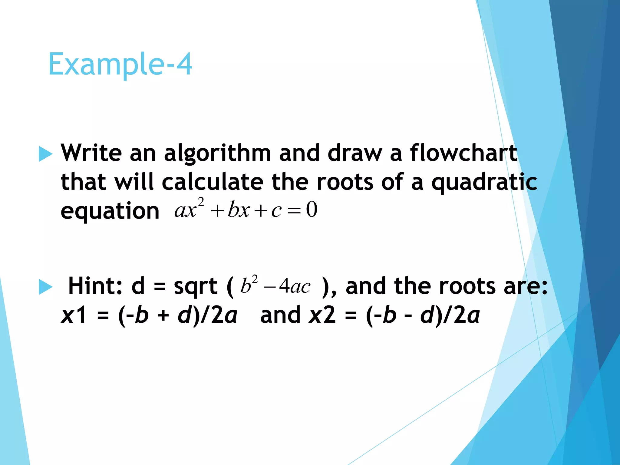 Algorithm and flowchart | PPSX