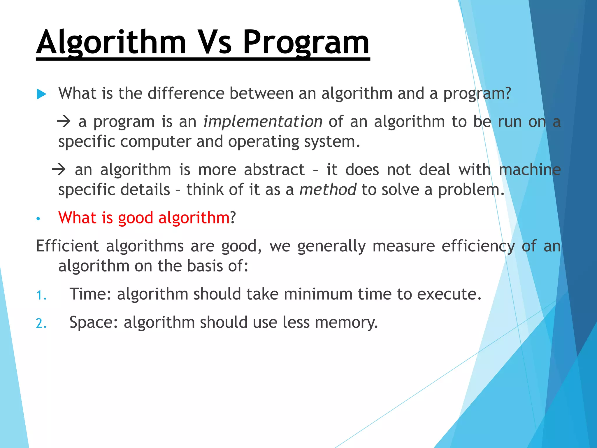 Algorithm and flowchart | PPSX