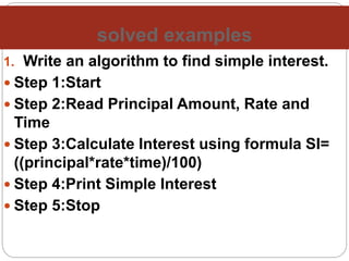 Algorithm and flowchart | PPT