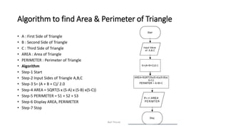 Algorithm and flowchart | PPT