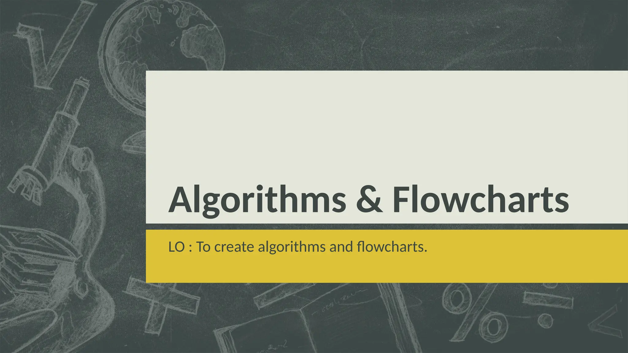 To create algorithm and flowchart for selection, sequence and iteration ...