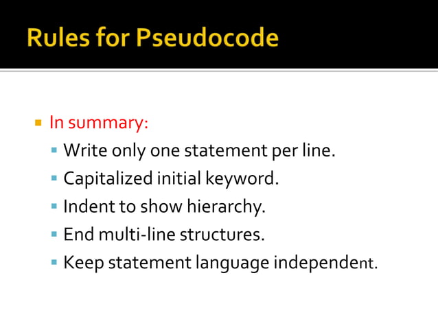 Algorithm and pseudo codes | PPTX