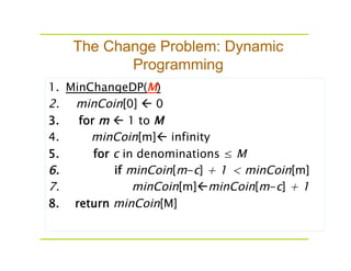 Coin Change Problem | PDF