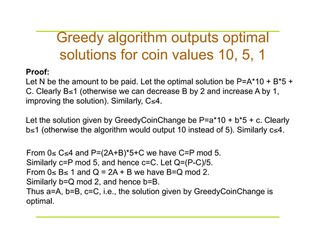 Coin Change Problem | PDF