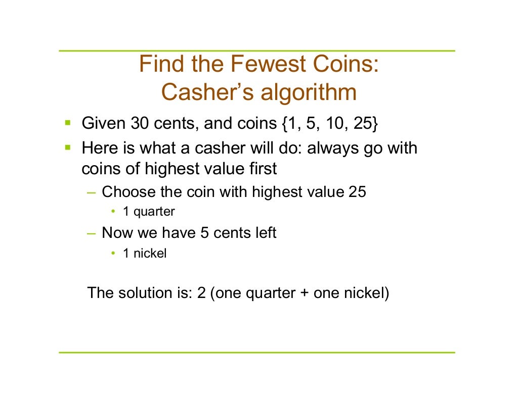 Coin Change Problem